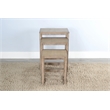 Sunny Designs Marina Solid Wood and Veneers Beach Pebble Nesting Table