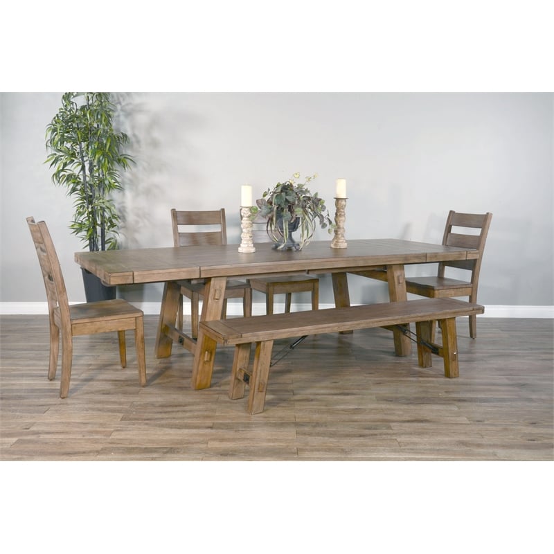 Sunny Designs Doe Valley Extension Dining Table with Turnbuckle