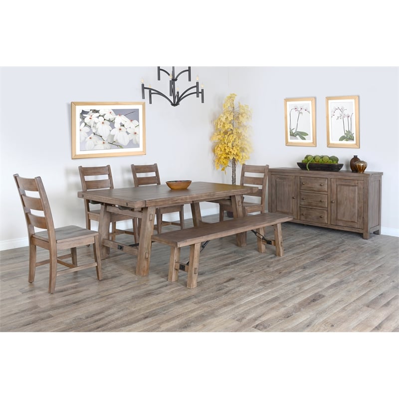 Sunny Designs Doe Valley Extension Dining Table with Turnbuckle