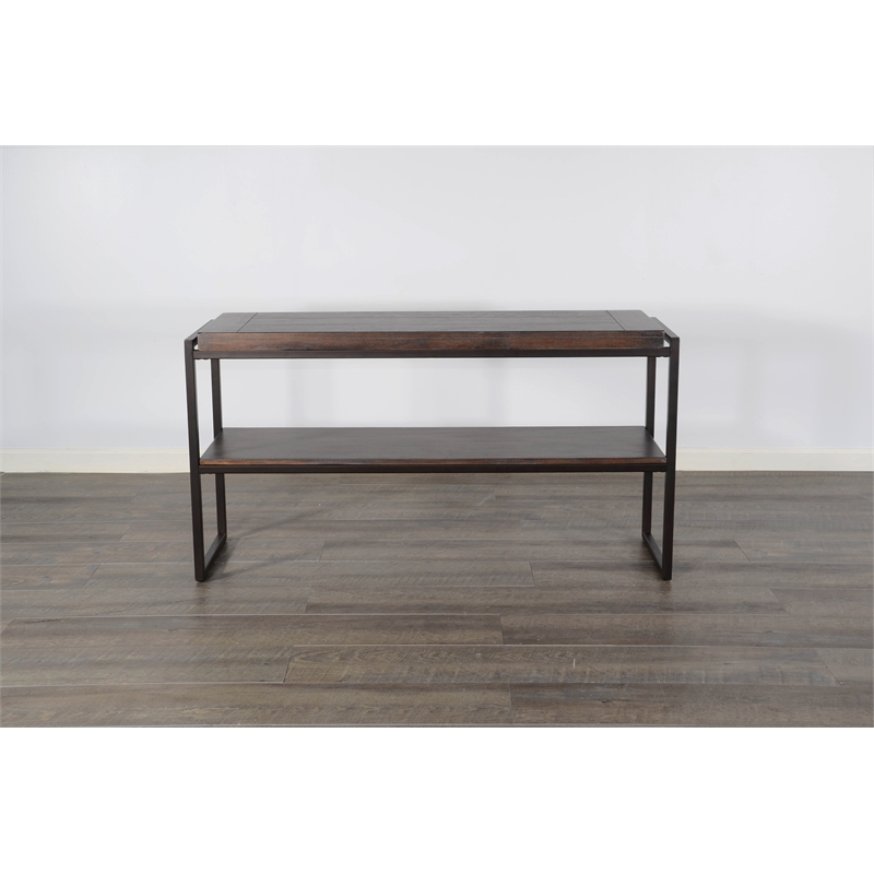 Sunny Designs French Metal Sled Base Sofa Table