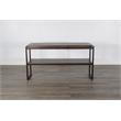 Sunny Designs French Metal Sled Base Sofa Table