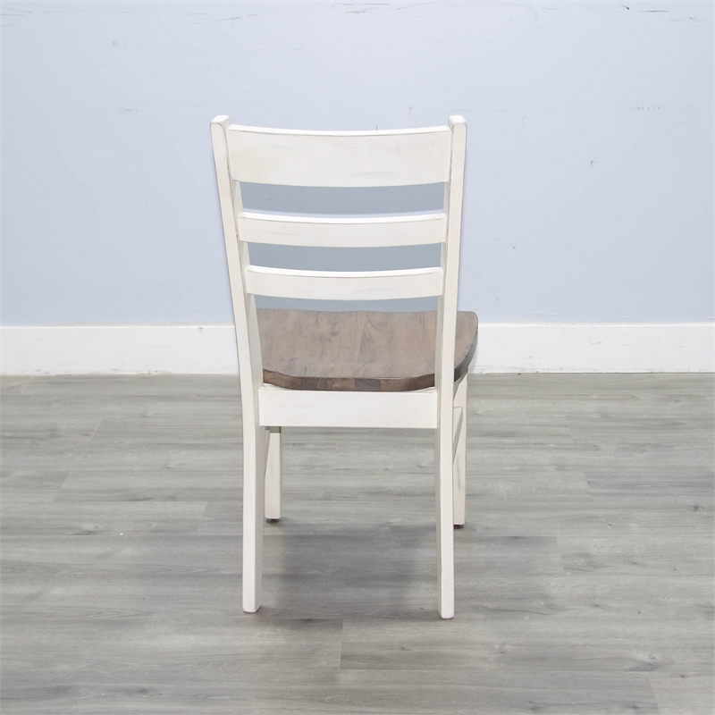 Sunny Designs Pasadena Solid Wood Ladderback Dining Chair (Set of 2)