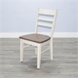 Sunny Designs Pasadena Solid Wood Ladderback Dining Chair (Set of 2)