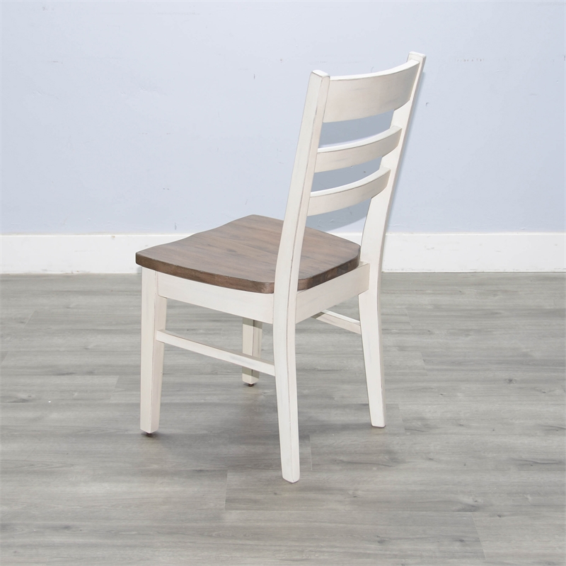 Sunny Designs Pasadena Solid Wood Ladderback Dining Chair (Set of 2)