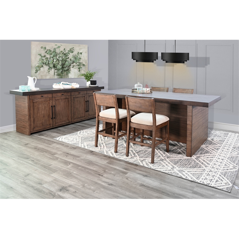 Boise Counter Wood Dining Table