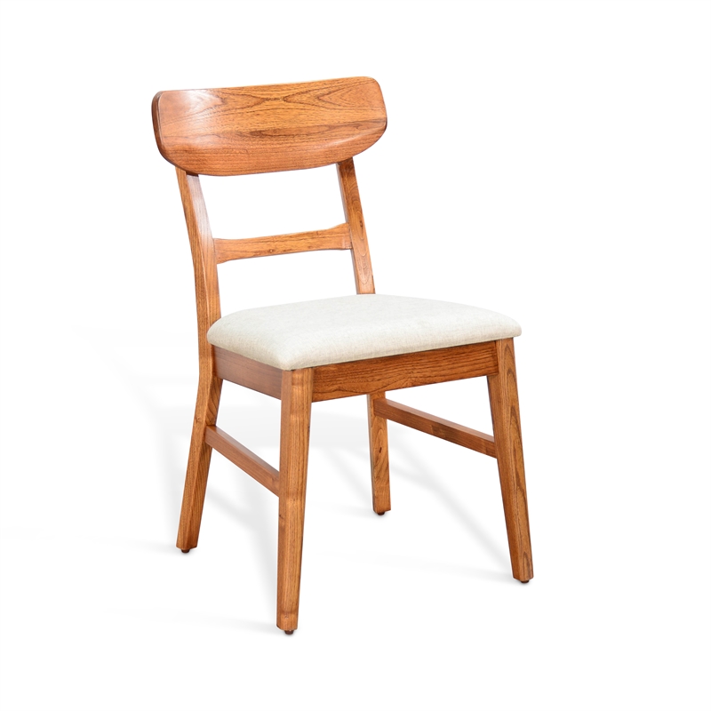Sunny Designs Mid Century Cinnamon Wood Dining Chair (Set of 2)