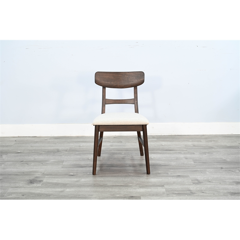 Sunny Designs Mid Century Wood Dining Chair (Set of 2)