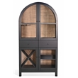 Sunny Designs Arched Wood Wine Bar Cabinet