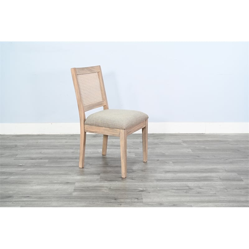 Sunny Designs Cane Back Wood Dining Chair (Set of 2)