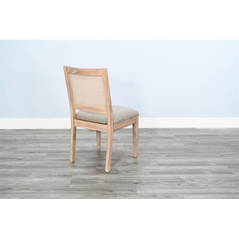 Sunny Designs Cane Back Wood Dining Chair (Set of 2)