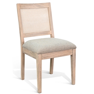 Sunny Designs Cane Back Wood Dining Chair (Set of 2)