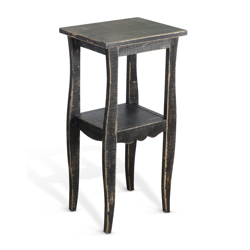 Sunny Designs Marina Black Sand End Table