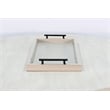 Sunny Designs Rectangular Tessa Wood Dining Table Tray