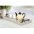 Sunny Designs Rectangular Tessa Wood Dining Table Tray