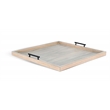 Sunny Designs Wheat Square Tessa Ottoman Tray