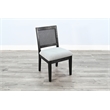 Sunny Designs Cane Back Cushion Seat Chair (Set of 2)