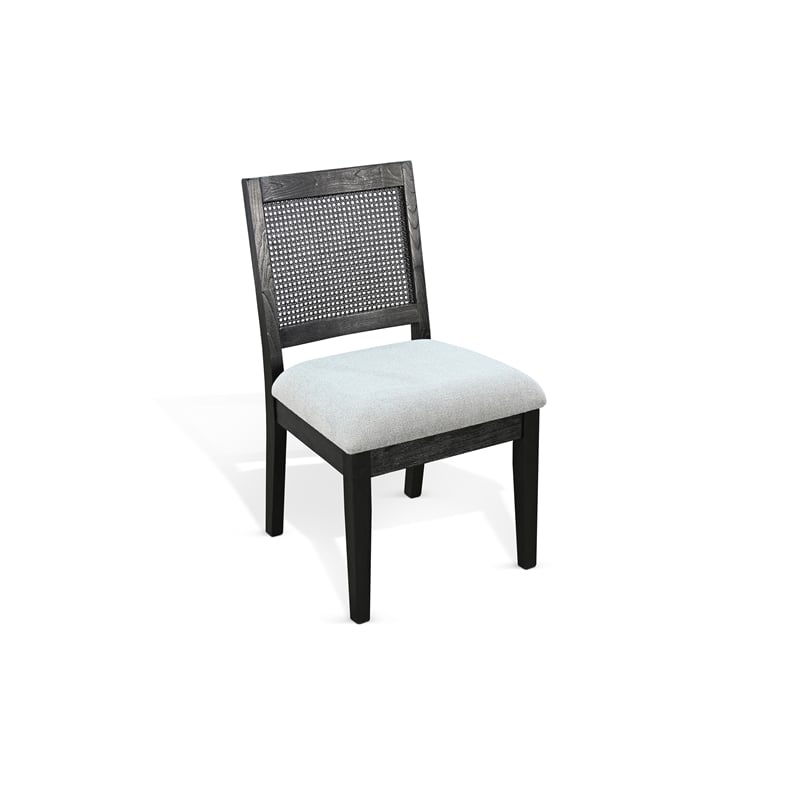 Sunny Designs Cane Back Cushion Seat Chair (Set of 2)