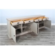Sunny Designs Two Tone Wood Light Gray Server