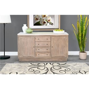 Sunny Designs Rowan 60&quot Light Gray Buffet
