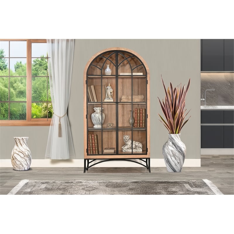 Sunny Designs Ella Glass Display Cabinet