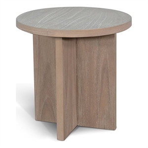 Sunny Designs Round Medium Wood Accent Table