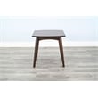 Sunny Designs Mid-Century Coffee Brown End Table