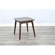 Sunny Designs Mid-Century Coffee Brown End Table