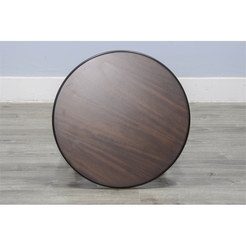 Sunny Designs Sinatra Coffee Brown Chair Side Table