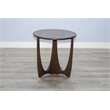 Sunny Designs Sinatra Coffee Brown End Table
