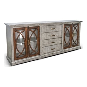 Sunny Designs Two Tone 91&quot Media Console