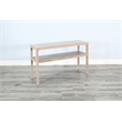 Sunny Designs Wheat Wood Double Tier Sofa Table