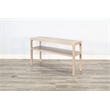 Sunny Designs Wheat Wood Double Tier Sofa Table