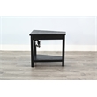 Sunny Designs Chair Side Table with Power Strip