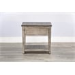 Sunny Designs Two Tone Wood Chair Side Table