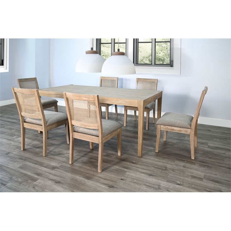 Sunny Designs Blair Wheat-Finish Rectangular Dining Table