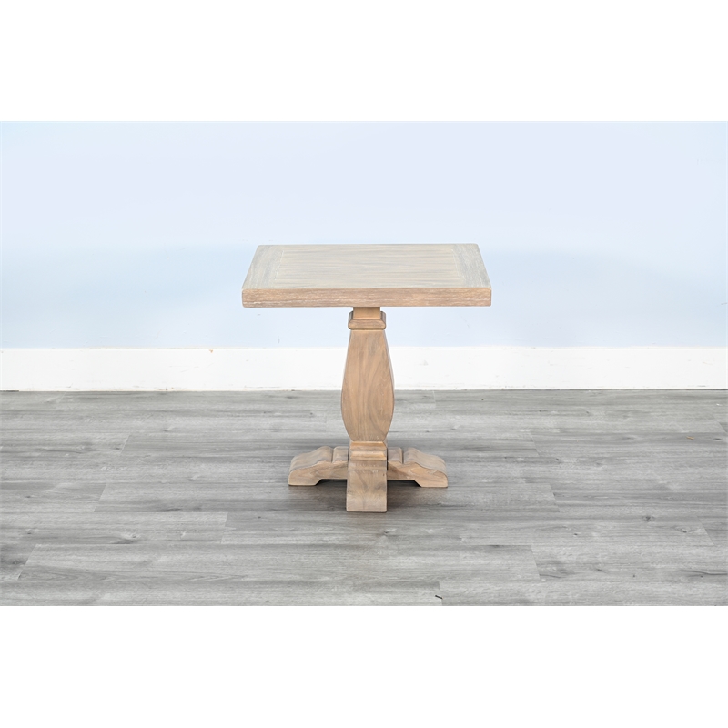 Sunny Designs Wheat Square Wood End Table