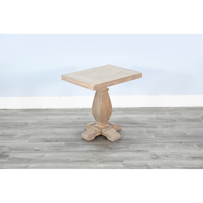 Sunny Designs Wheat Square Wood End Table