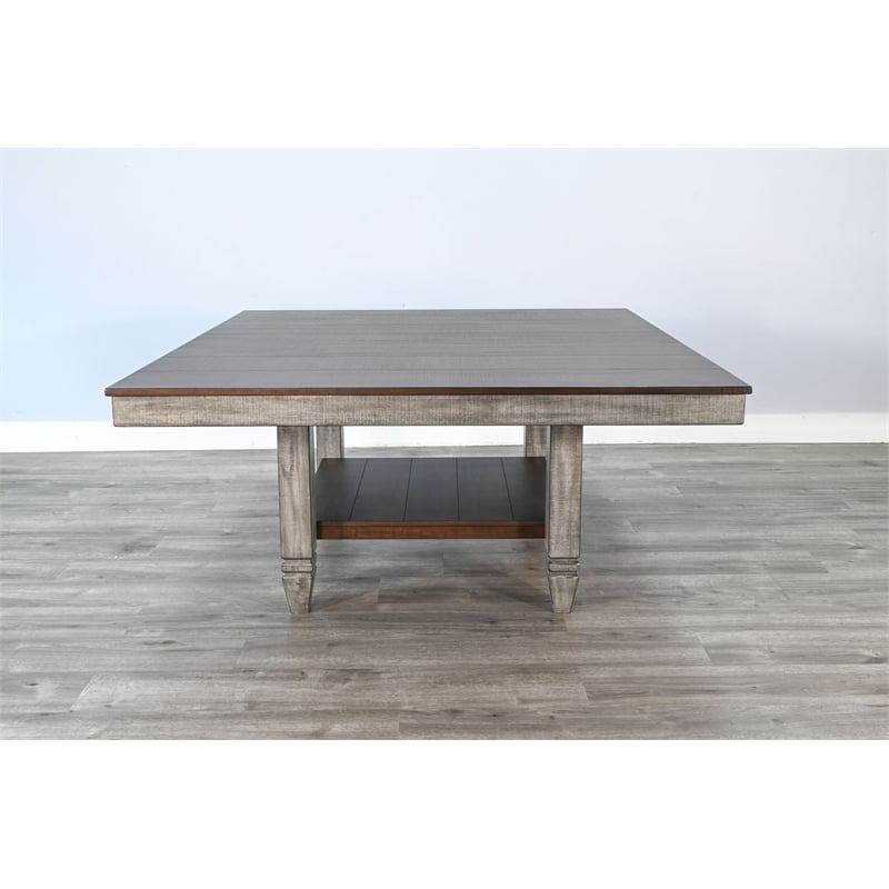 Sunny Designs Wendy Square Two Tone Gray Dining Table