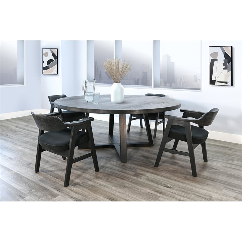 Sunny Designs Mia Large Round Dining Table