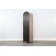 Sunny Designs Arched Grey Cabinet Storage