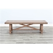 Sunny Designs Wood Farmhouse Natural Dining Bench