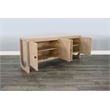 Sunny Designs Liz Arched Leg Natural Oak Buffet
