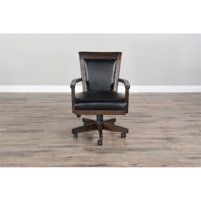 Sunny Designs 5-Piece Reversible Game and Dining Poker Table Set