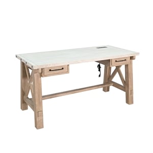 Sunny Designs Vivian Writing Desk with Power Plug