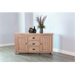 Sunny Designs Solid Mahogany Wood Buffet Only in Desert Rock