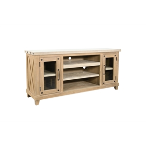 Sunny Designs Vivian 64&quot Media Console w/Optional Fireplace Insert