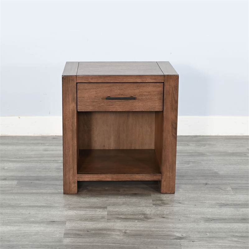 Sunny Designs Rustic Modern Brown Nightstand