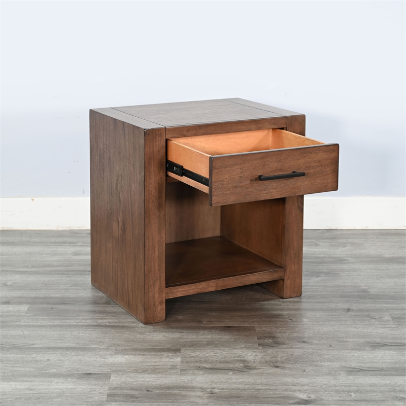 Sunny Designs Rustic Modern Brown Nightstand