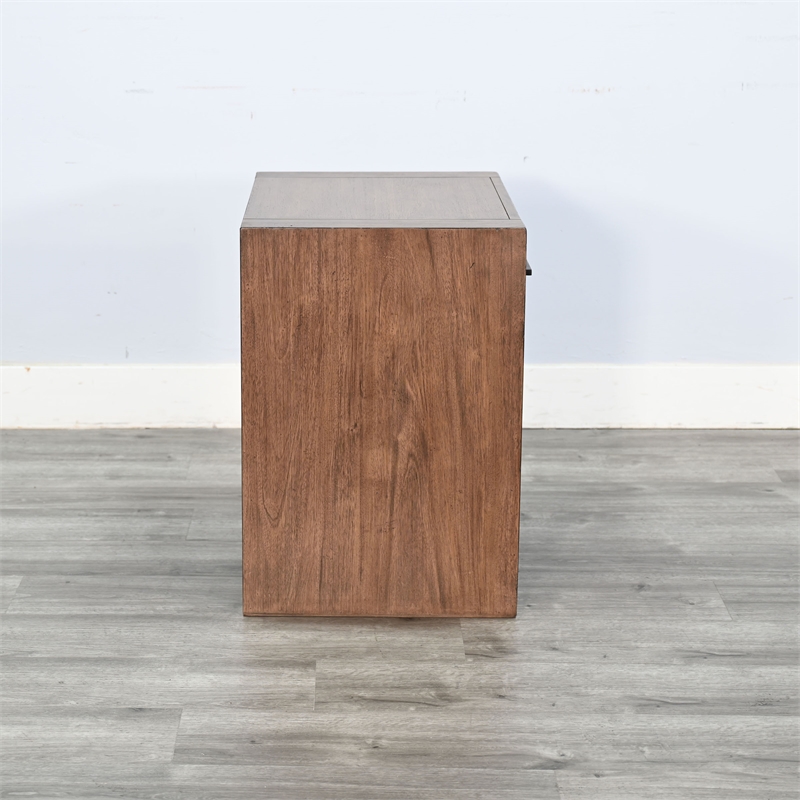 Sunny Designs Rustic Modern Brown Nightstand