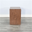 Sunny Designs Rustic Modern Brown Nightstand